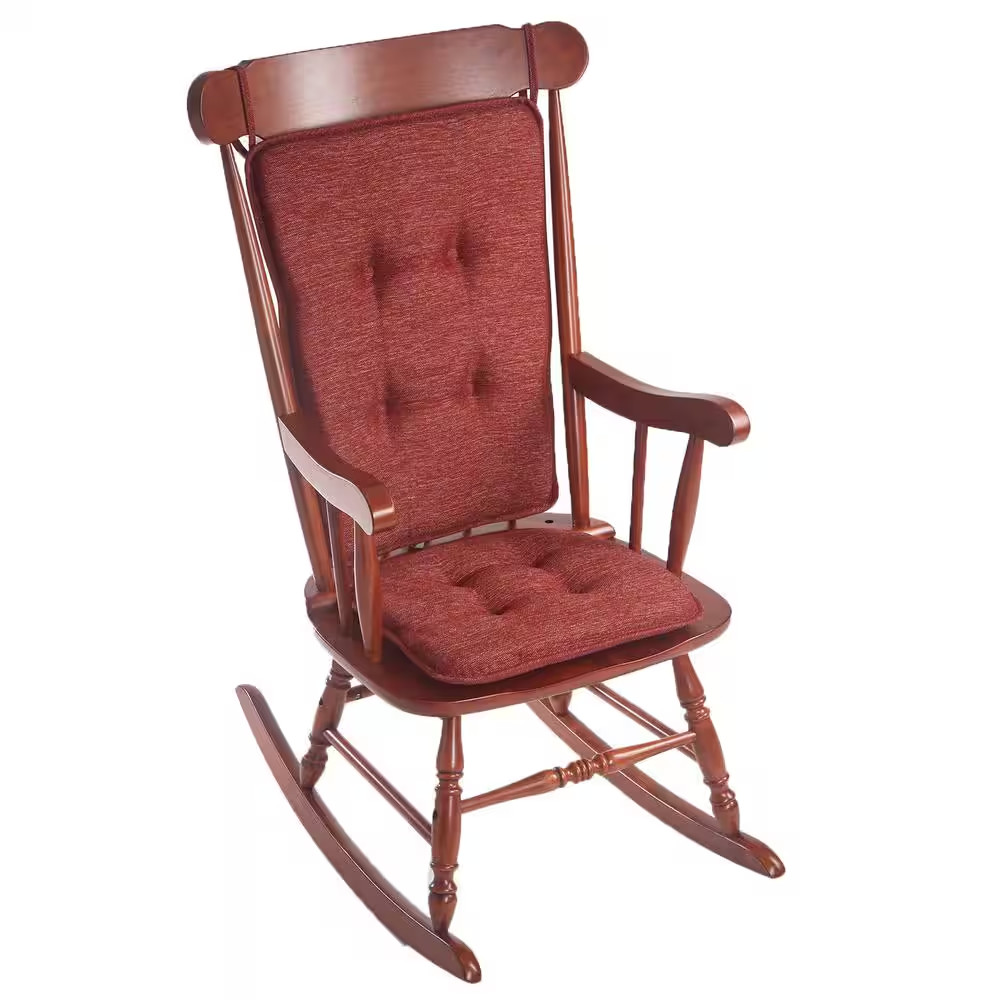 Cushion Set With Gripper Back And Ties