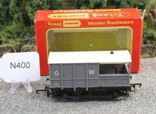 Triang Hornby OO 1:76 R.124 G.W.R Grey brake van Good+ FNQHobbys N400