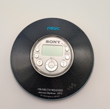 Sony D-NF420 Psyc Walkman Portable CD Player MP3 FM AM Blue Working