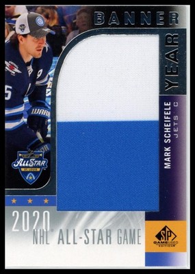 Mark Scheifele - SP Game Used 2020 NHL All-Star Game Banner Year Relics #AS20-MS