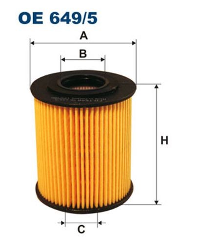 Fits FILTRON OE 649/5 OIL FILTER