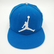 Air Jordan Jumpman 59FIFTY New Era Fitted Hat Blue Sz 8 Hologram 2011