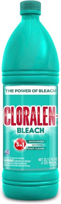 #ad Cloralen Household Cleaning Liquid Bleach 32.12 fl oz 3 in 1 Multipurpose $5.28