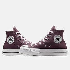 New Converse Trail Mix Brown Lift Chuck Taylor AS Hi Top Platform Women Sneaker