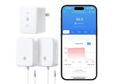 GoveeLife WiFi Refrigerator Thermometer Sensor with Alarm, 2-Pack  Gateway