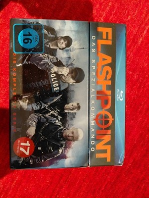 Flashpoint | Die komplette Serie | Pappschuber | Zustand: SEHR GUT | 17x Blu-ray