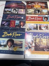 Bob Ross The Joy of Painting Step-by-Step Lot of 6 Books Very Good