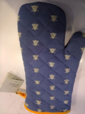 Ulster Weavers Northern Ireland gauntlet-style oven mitt brand-new bee design