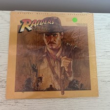 1981 John Williams ST LP RAIDERS OF THE LOST ARK STILL SHRINK- BAR CODE back CVR