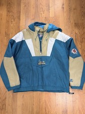 Vintage CFL Sacramento Gold Miners Starter Jacket Size XL Puffer Jacket 90s