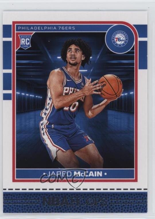 2024-25 Panini NBA Hoops Rookies Red Back Jared McCain #246 Rookie RC 0q0