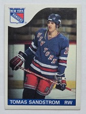 1985 Topps Tomas Sandstrom Rookie Card Near Mint. rookie card picture