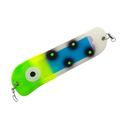 Custom Airbrushed 8'' Flasher - Salmon / Trolling - Outbreak