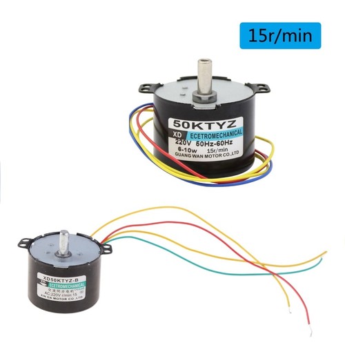 50KTYZ Magnet Synchronous Motor AC220V 2.5-50R/Min Low Speed Reducer Motors Kit - Picture 3 of 10