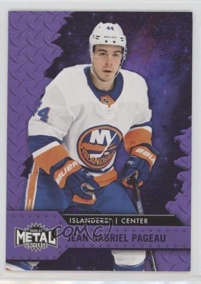 2020-21 Skybox Metal Universe Purple Spectrum 22/199 Jean-Gabriel Pageau #95 8em