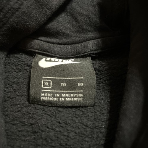 Nike Youth Extra Large 1XL Black Hoodie Sweatshirt Long Sleeve Casual - Picture 2 of 3