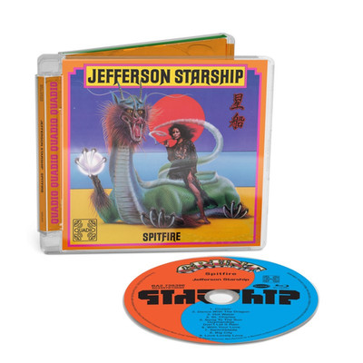 JEFFERSON STARSHIP Sealed Ltd Ed 2025 SPITFIRE QUAD & REMIXES AUDIO BLU RAY