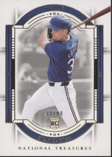 Evan Carter 2024 Panini National Treasures Gold RC 72/99 #39