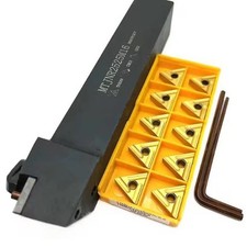MTJNR2525M16 Au&szlig;endrehwerkzeughalter f&uuml;r Drehmaschinen + TNMG160404R-ES Eins&auml;tze