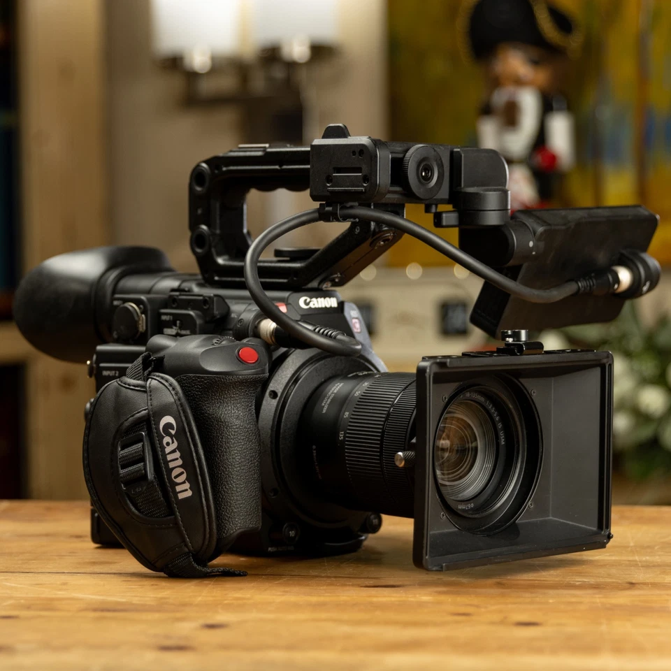 Canon C200 Cinema Camera w/ EF-S 18–135mm IS Nano USM Lens, and HPRC Hard Case - Image 3 of 4