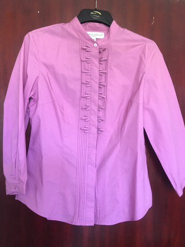 Vintage Bluse "Edina Ronay Lindon" rosa Gr. 14