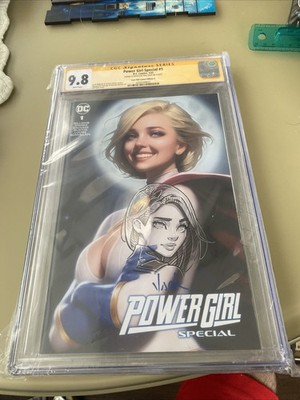 Power Girl Special #1 - CGC SS 9.8 - Signed And Sketch by Will Jack - Cover A