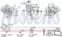 Lader Aufladung Nissens 93732 Passend FÜR Nissan Turbolader Abgasturbolader