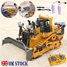 Remote Control RC Digger Bulldozer Toy With charger + Battery Best Gift for Kids