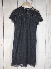 Lauren Ralph Lauren Black Lace Dress US 6 UK 10 Stunning Elegant Classic Party