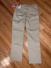 NWT Lee Womens Khaki Classic Fit Stretch Straight Leg Work / Career/ Casual Sz 8 — photo 2