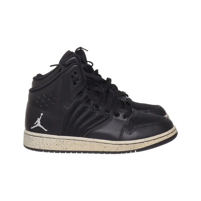 Nike Air Jordan, Sneaker, Größe: 38 1/2, model: 1 flight 4, Schwarz, Damen #S3e