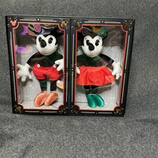 Walt Disney Limited Release Mickey Mouse  Minnie Mouse Collectible Plush Dolls