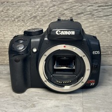 Canon EOS Rebel XT 8MP Digital SLR Camera Body Only- Power Works
