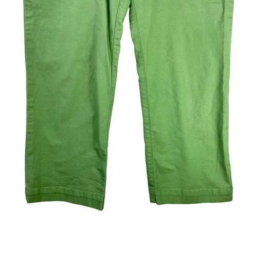 Patagonia Stand Up Cropped Pants Women’s Size 4 Green Organic Cotton Canvas - Picture 3 of 21