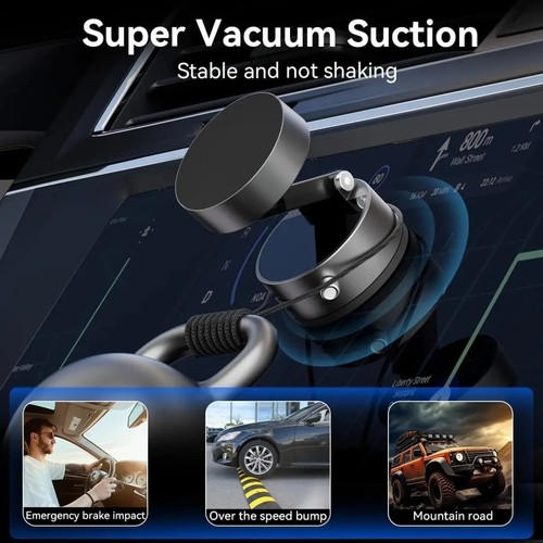 New Universal Vacuum MagneticMobile Phone Swivel Foldable Storage Holder Novelty - 第 14/22 張圖片