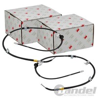 2X NK Handbremsseile Passend FüR CitroËN C4 Mitsubishi ASX Peugeot 4008