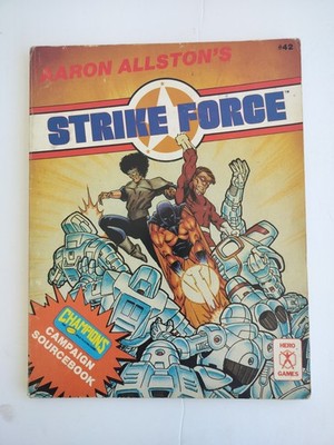 Hero Games #42 Strike Force Champions 1988 Aaron Allston