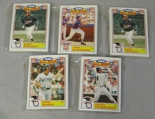(5) 1986 Topps Baseball Glossy All-Star Complete Sets (22) NM-MT Clemens Boggs +