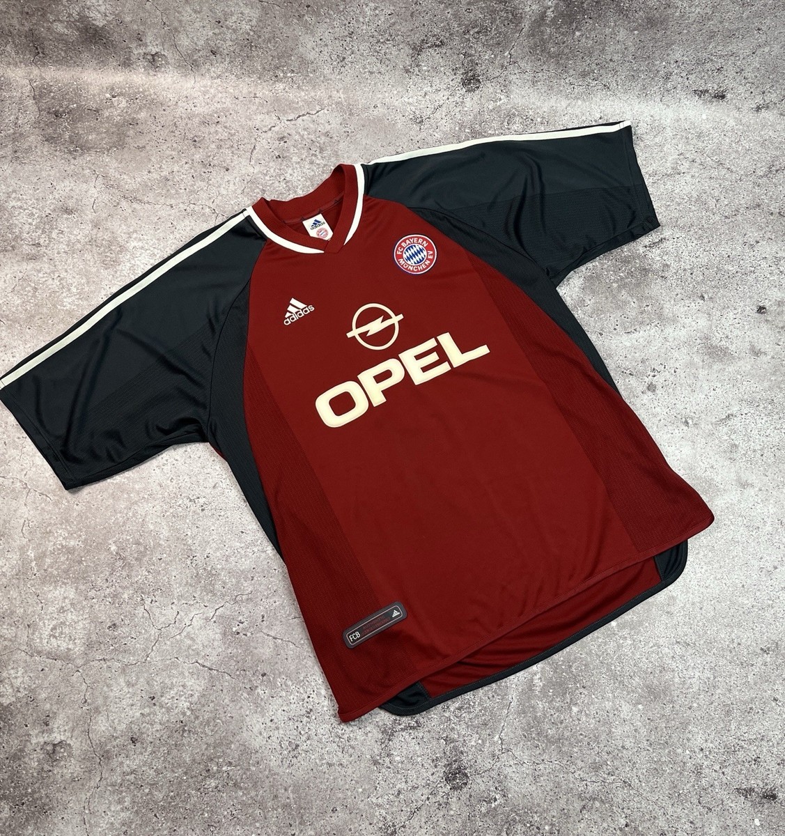 FC Bayern München サイン入りジャージ BAYERN MUNICH 2005/2006 TRAINING FOOTBALL SOOCER JACKET DRILL 1/4