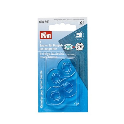 Prym Nähmasch.-Spulen KST Doppel-Umlaufgreifer 22mm 4 Stück