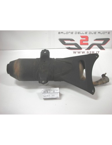 Scarico / marmitta originale per Piaggio X9 250 Cod. 496421 ( 3072 ) - Foto 2 di 2