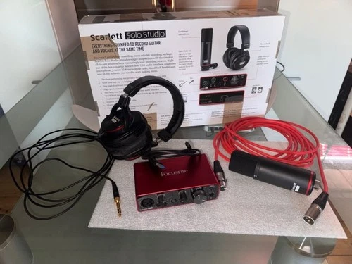 Focusrite Scarlett Solo 3rd Gen 2-in, 2-out Audio Interface