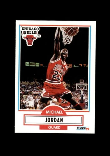1990 Fleer: # 26 Michael Jordan Dunking NM-MT OR BETTER