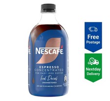 NESCAFÉ Iced Coffee Espresso Concentrate Decaf 500ml Instant Coffee