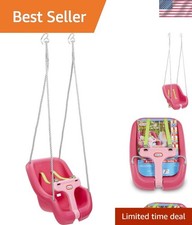 Lightweight 2-in-1 Swing for Infants Toddlers - Safety and Comfort Combined