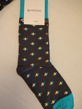 Microsoft Work Crew Socks One Size Sock Club NWT