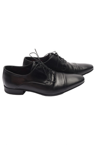 ROSSI scarpe stringate uomo pelle business eleganti nere numero 41 usate