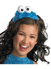 Sesame Street Womens Teens Cookie Monster Headband Hat