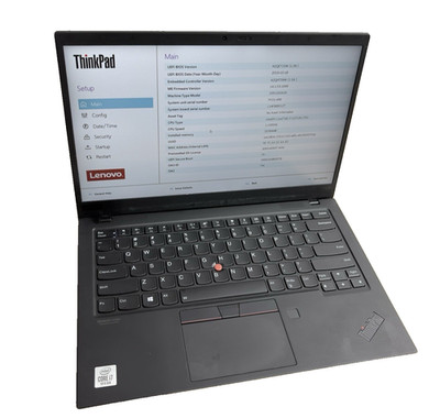 Lenovo ThinkPad X1 Carbon Gen 7  FHD  i7-10710U 16GB RAM NO STORAGE DRIVE #4