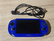 7119 PlayStation PS Vita PCH-1000 Sapphire Blue Very Good TESTED